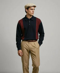 Panel, Collar Sweatshirt - Modern Streetwear Style.