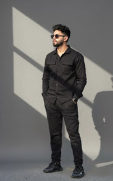 Menβs Two-Piece Co-ord Safari Suit