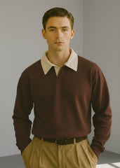 OLD MONEY LONG-SLEEVED SWEAT SHIRT